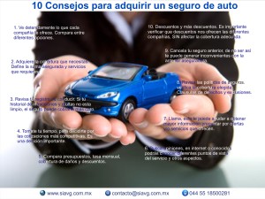 flyer - 10 consejos seguro de auto